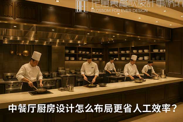 中餐廳廚房設(shè)計怎么布局更省人工效率高,？