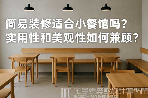 簡易裝修適合小餐館嗎,？實(shí)用性和美觀性如何兼顧,？（小餐館簡易裝修）